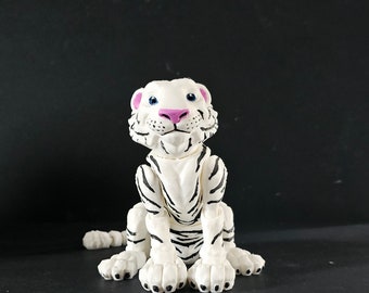 Lindo tigre articulado de MatMire_Makes