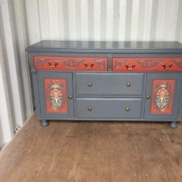 Stunning upcycled 1930s sideboard