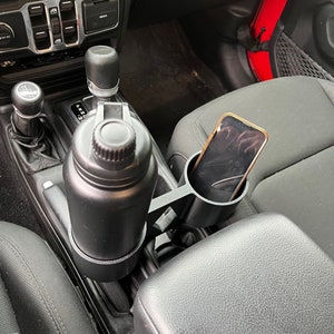 Portavasos doble original para Jeep JL Wrangler y Gladiator (2018-actualidad)