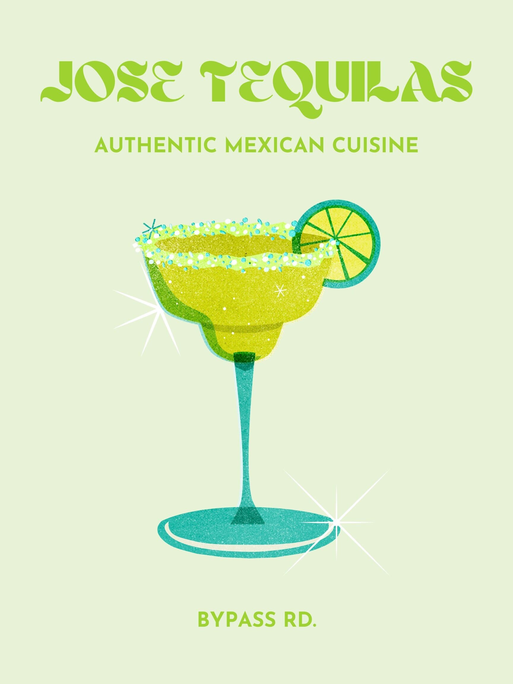 Jose Tequilas Print William & Mary / Williamsburg, VA Etsy