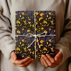 Papel de regalo gótico Papel de regalo Whimsigoth Papel de regalo gótico Papel de regalo gótico Papel de regalo de Halloween Papel de regalo de Halloween Whimsigoth K3 imagen 7