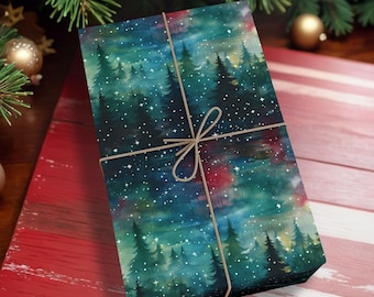 Xmas wrapping paper Xmas gift wrap Pine tree gift wrap Christmas tree gift wrap Xmas tree wrapping paper Christmas tree wrapping paper K6