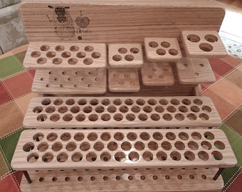 Organizador de ganchos colgantes de crochet "HoldsAll" de Chetnanigans