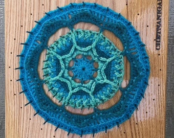 Chetnanigans "CirFection" Circle / Mandala Crochet Blocking Board
