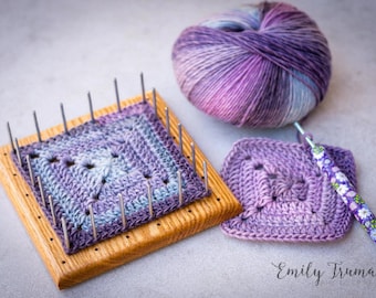 Minibloqueador ajustable Chetnanigans, tablero de bloqueo de crochet