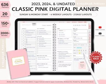student planner ut 2023 Digital Planner | THAT GIRL 2023 Planner | Daily, Weekly & Monthly Planner | Dated Digital Planner | iPad Planner | GoodNotes Planner