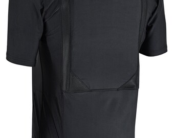VFT Concealed Body Soft Armor T-Shirt – Adjustable & Breathable (No Plates Included) – Fast Shipping