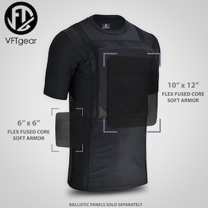 Concealed Body Soft Armor T-Shirt