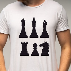 Chess SVG Collection: King, Pieces - Cricut & Silhouette (Digital Files)
