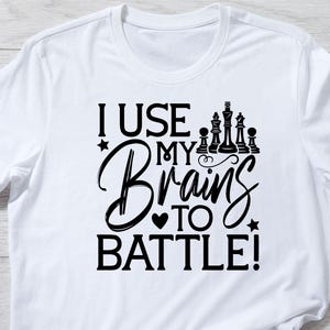 Chess SVG Design: Game Pieces Clipart, T-Shirt Graphic (Digital Download)