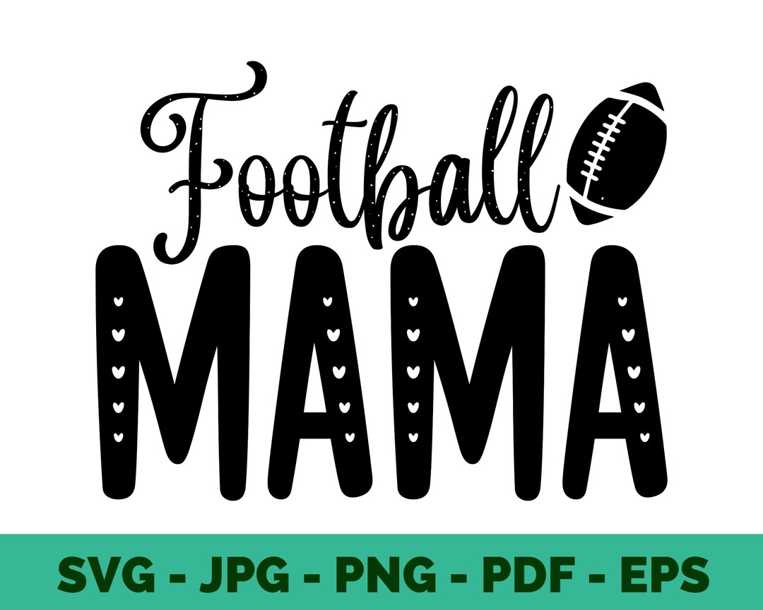 Football Mama Svg | Football Mom SVG | Football Mom | Mom SVG ...