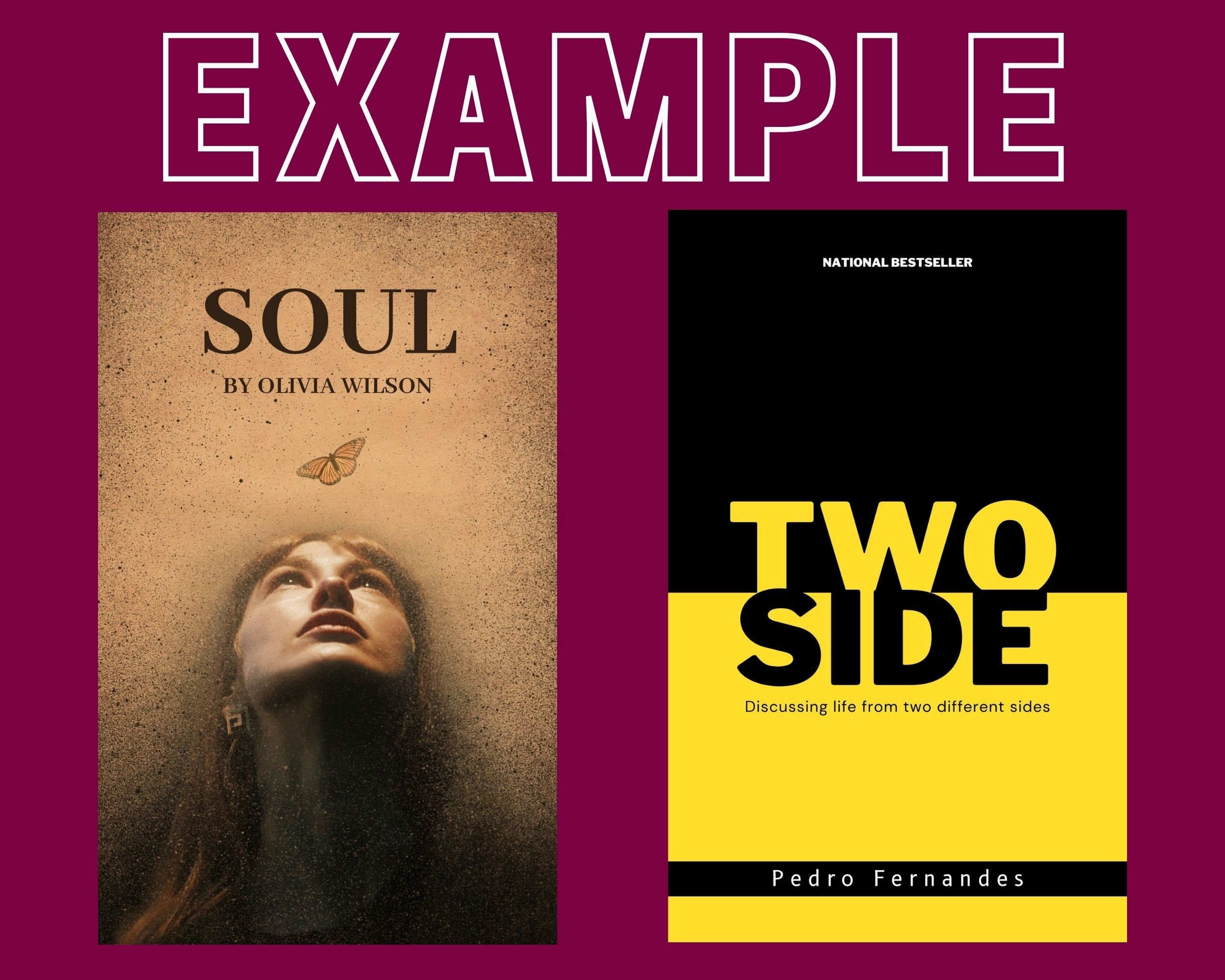 Customized Book Cover Book Cover Design Custom Custom Book Etsy