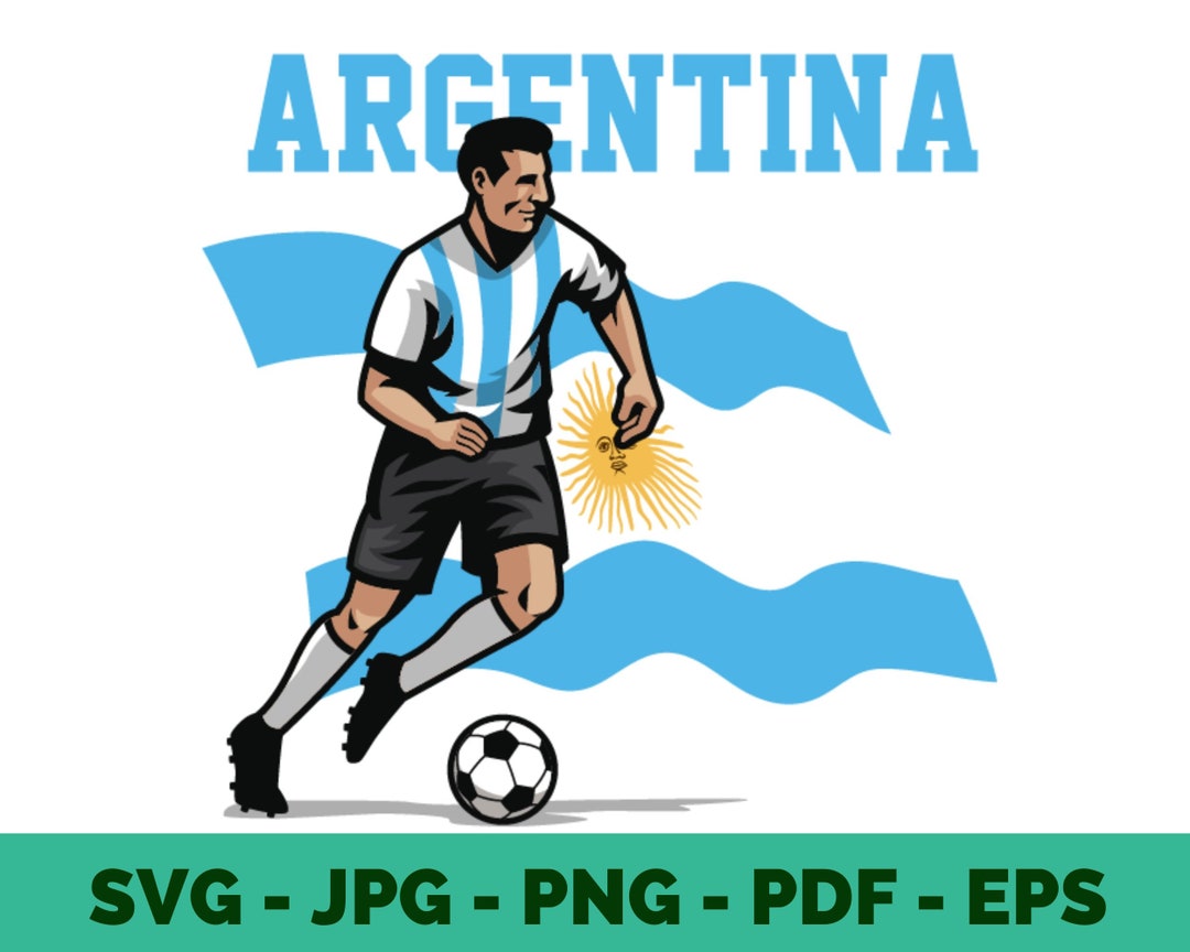 Argentina Clipart Argentina Fc Argentina Futbol Clipart Etsy
