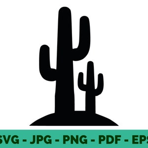 Cactus SVG file / Cactus cut file / Cactus Clipart / Succulent Clip art / Cacti Svg / Plants Svg / Cactus Vector / Cactus Cut File