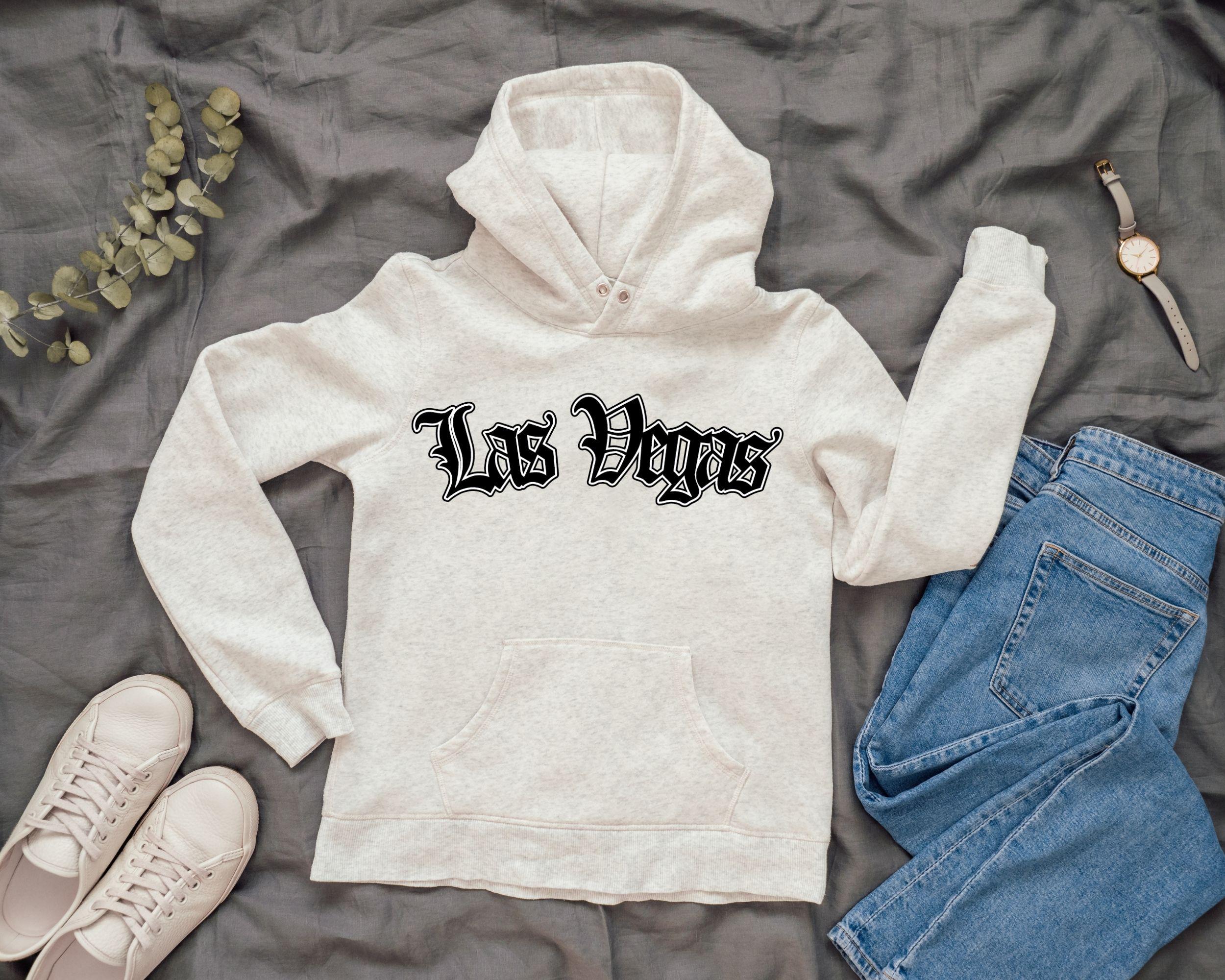 Las Vegas SVG Retro Chicano Style Thug Lettering PNG Clipart Cricut ...