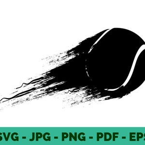 Tennisbal SVG | Tennisracket-clipart | Ontwerp sportt-shirt | Sublimatie tennismoeder | Cricut-bestand