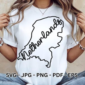 Mapa Amsterdamu SVG | Holenderska duma, Holandia, wektorowa grafika | Holandia, sztuka podróżnicza, Cricut, sublimacja, pobieranie cyfrowe