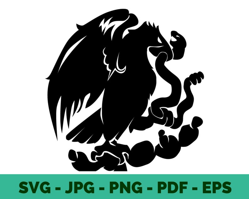 Mexico Svg Mexican Coat of Arms Mexico Coat of Arms Mexican - Etsy