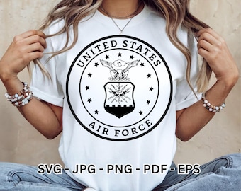 空軍省 - Svg - Ai - PNG - Etsy 日本