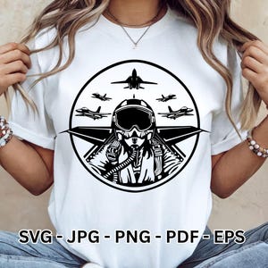 SVG dell&#39;aeronautica militare / Clipart militare patriottico veterano orgoglioso per la stampa su magliette e Cricut / Download istantaneo di vettore dello zio dell&#39;aeronautica militare