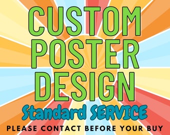 Custom Poster / Design / Flyer / Social Media Post / Graphic Design Service