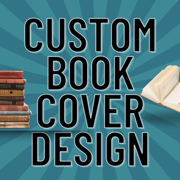 Customized Book Cover / Book Cover Design / Custom Book Covers / Custom Coloring Book Cover / Custom Cover Designer for Writers / Service