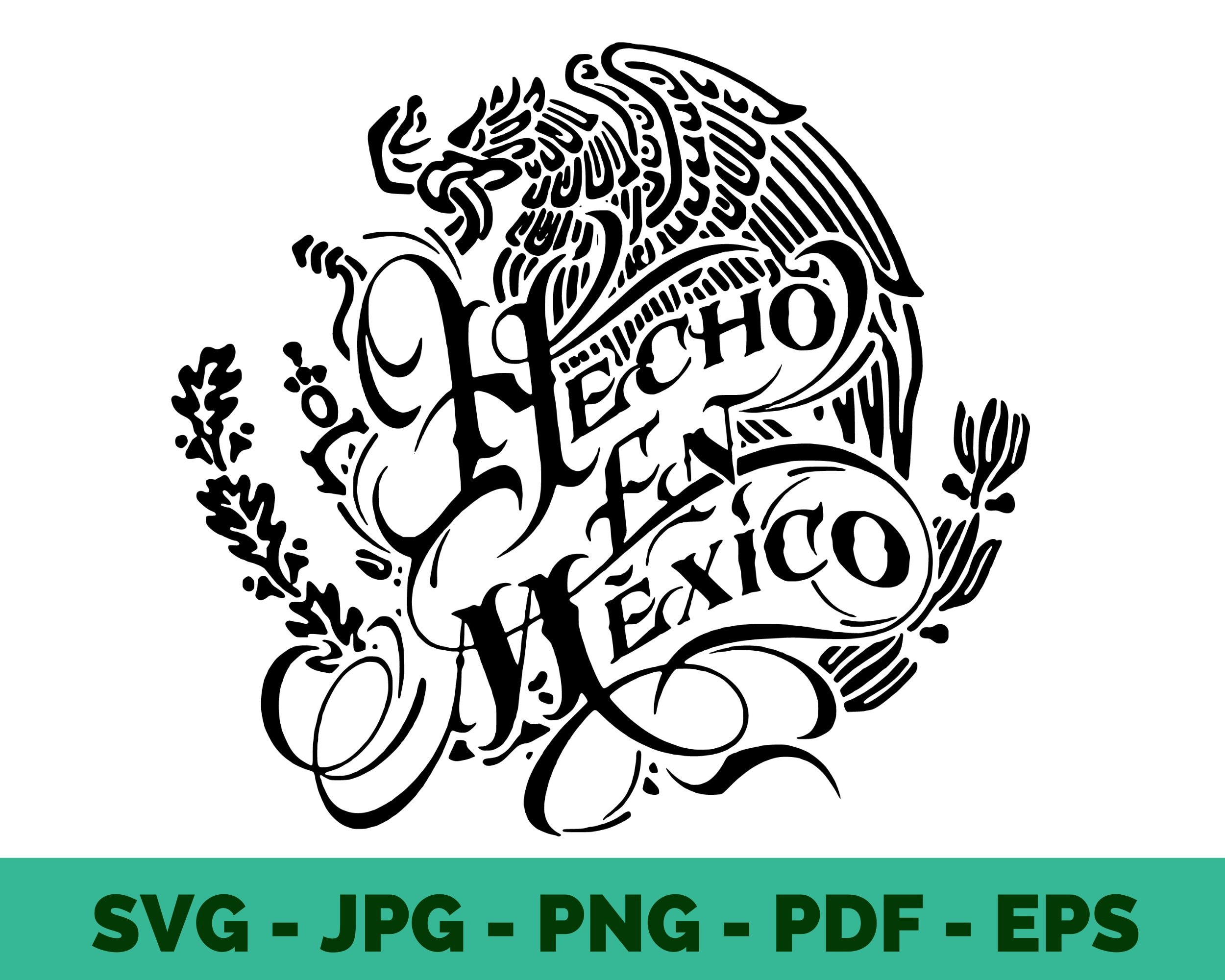 Hecho En Mexico Svg Mexican Svg Latina Svg Belicon Svg Mexico - Etsy ...