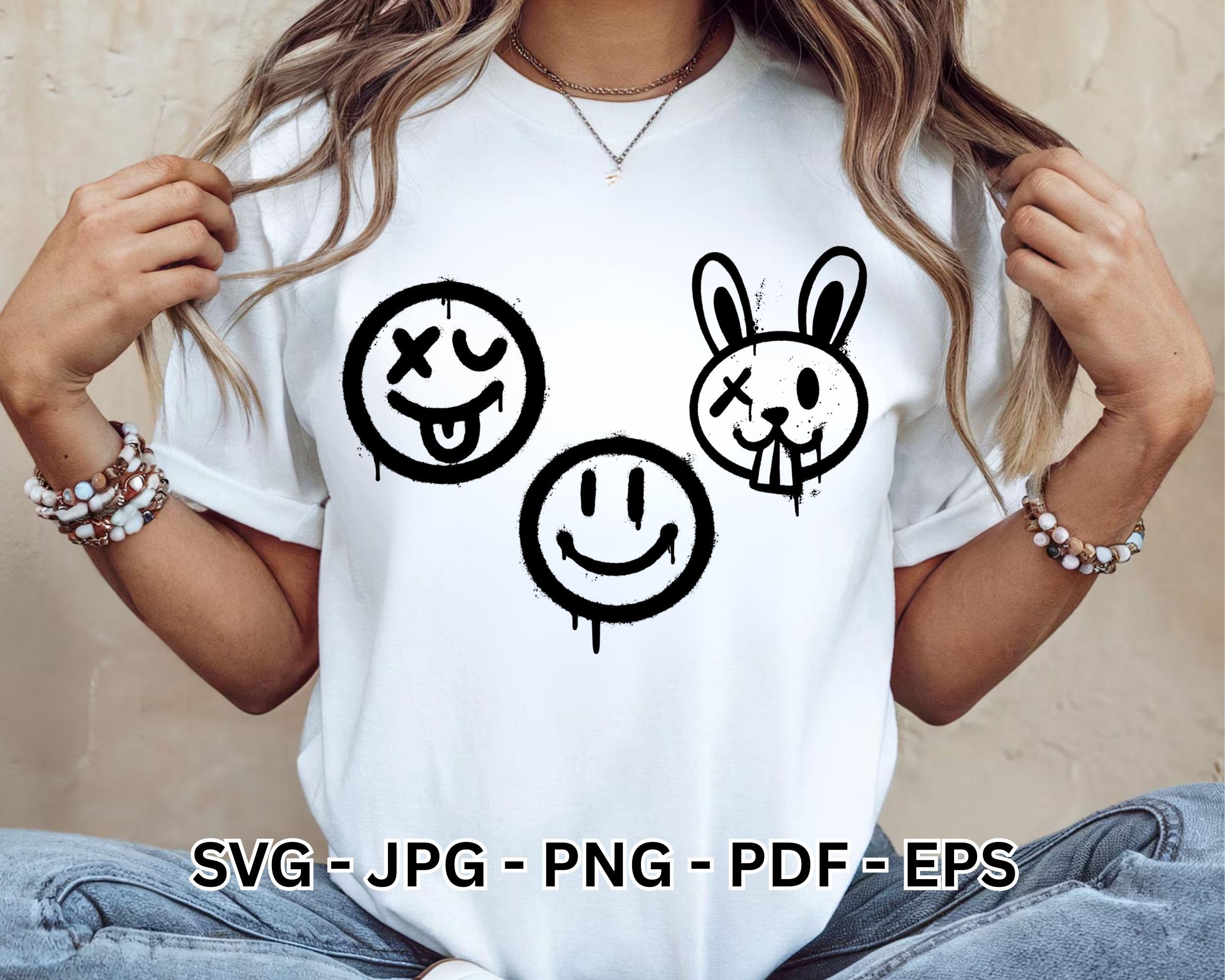 Graffiti SVG Bundle PNG | Street Art Urban Chicano T-shirt Vector ...