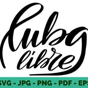 Cuba SVG | Cuba Libre & Cubano Lettering Clipart for T-Shirt Printing Cricut | Cuban Vector Instant Download
