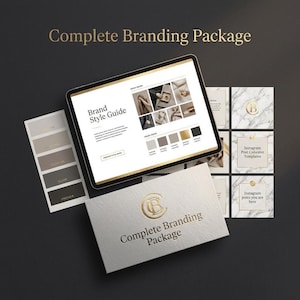 Author Brand Identity Package | For Ambitious Indie Authors | Logo & Style Guide