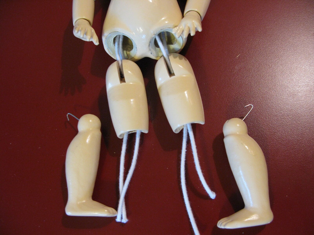 How to Restring a Composition Doll Body antique or Modern Etsy