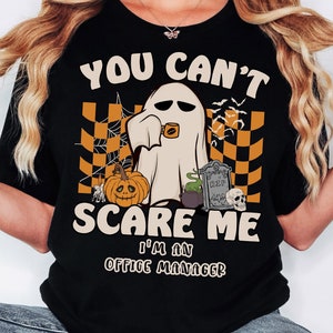 Manager Shirt, Funny Shirt for Manager, Halloween TShirt, Gift for Boss, Gift for Manager, Manager T-Shirt, Shirt for the Office