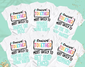 Friends Cruise Shirt, Funny Cruise Shirt, Family Vacation Tshirt, Custom Family Cruise Squad Shirt for 2024, Matching Cruise Shirt,