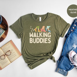 Walking Buddies Shirt, Shirt for Walking Group, Walking Shirt for Friends, Gift for Walking Group, Gift for Walkers, Gift for Walker