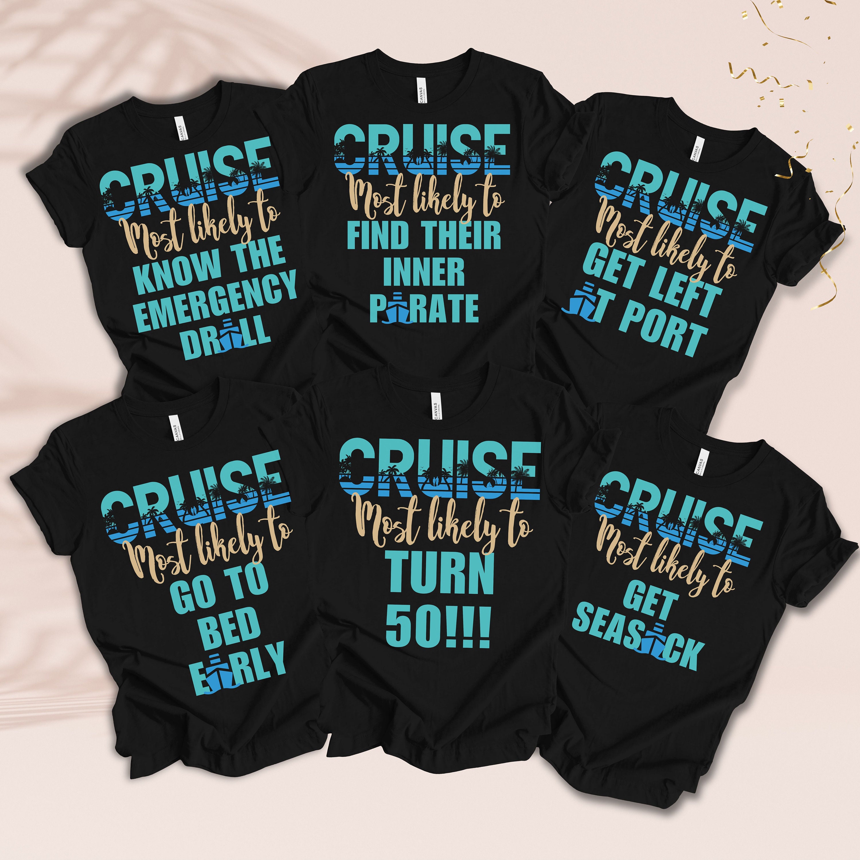 Family Cruise Shirt, Most Likely to Cruise Shirt, Family Vacation ...