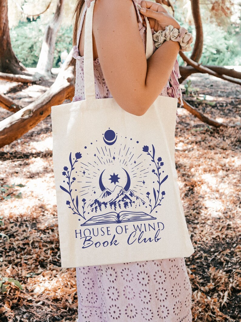 ACOTAR Inspired Book Sleeve - House Of Wind Book Club Cover For Hardcover Books & Tablets