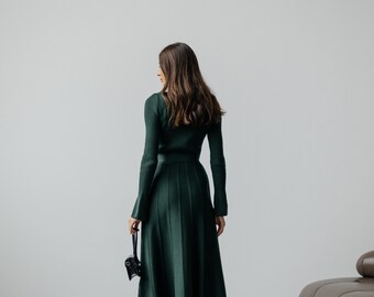 emerald green jumper dress Buy Women's Dresses Green Jumper Dress Online
