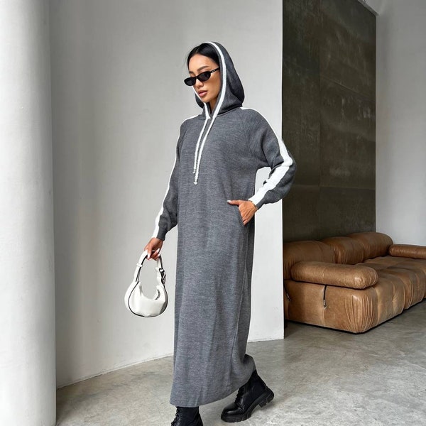 Winter Maxi Dress - Etsy