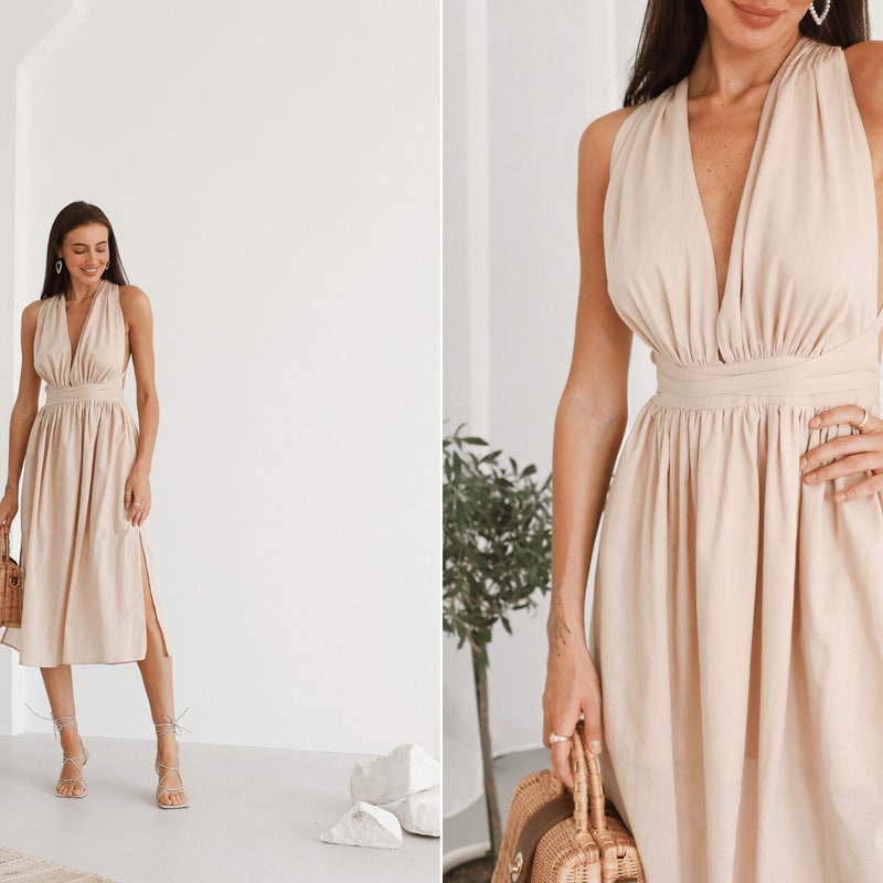 Nude Nude Sundress - Etsy