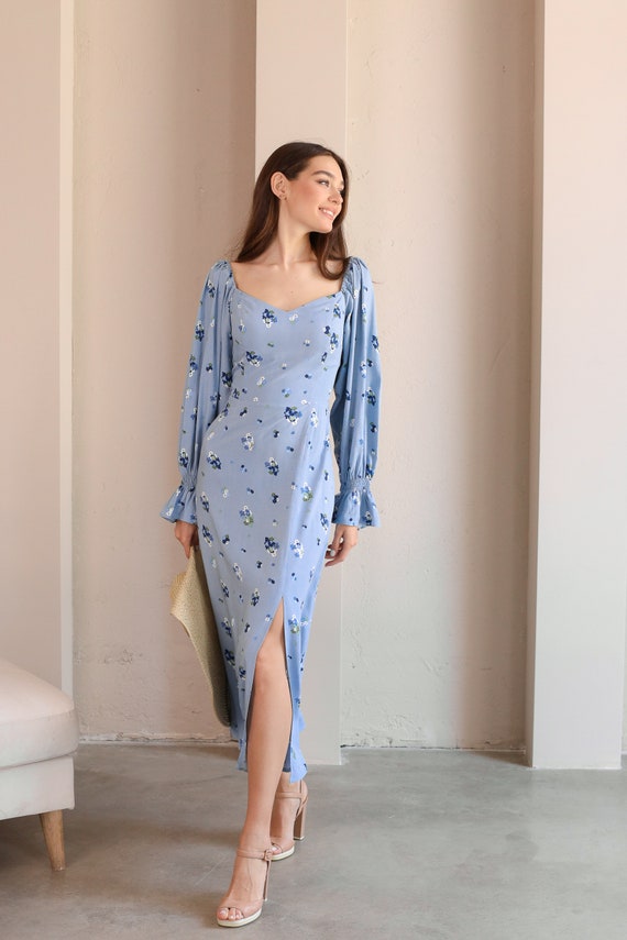 Vintage Boho Floral Summer Sleeveless Sun Dresses For Women Casual