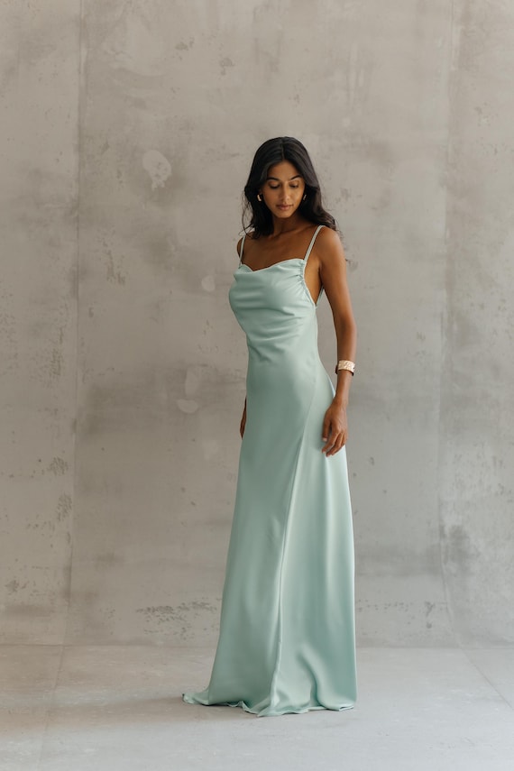 princess polly baby blue dress Green Bridesmaid Dresses | Sage, Emerald & Olive Dresses main image 0