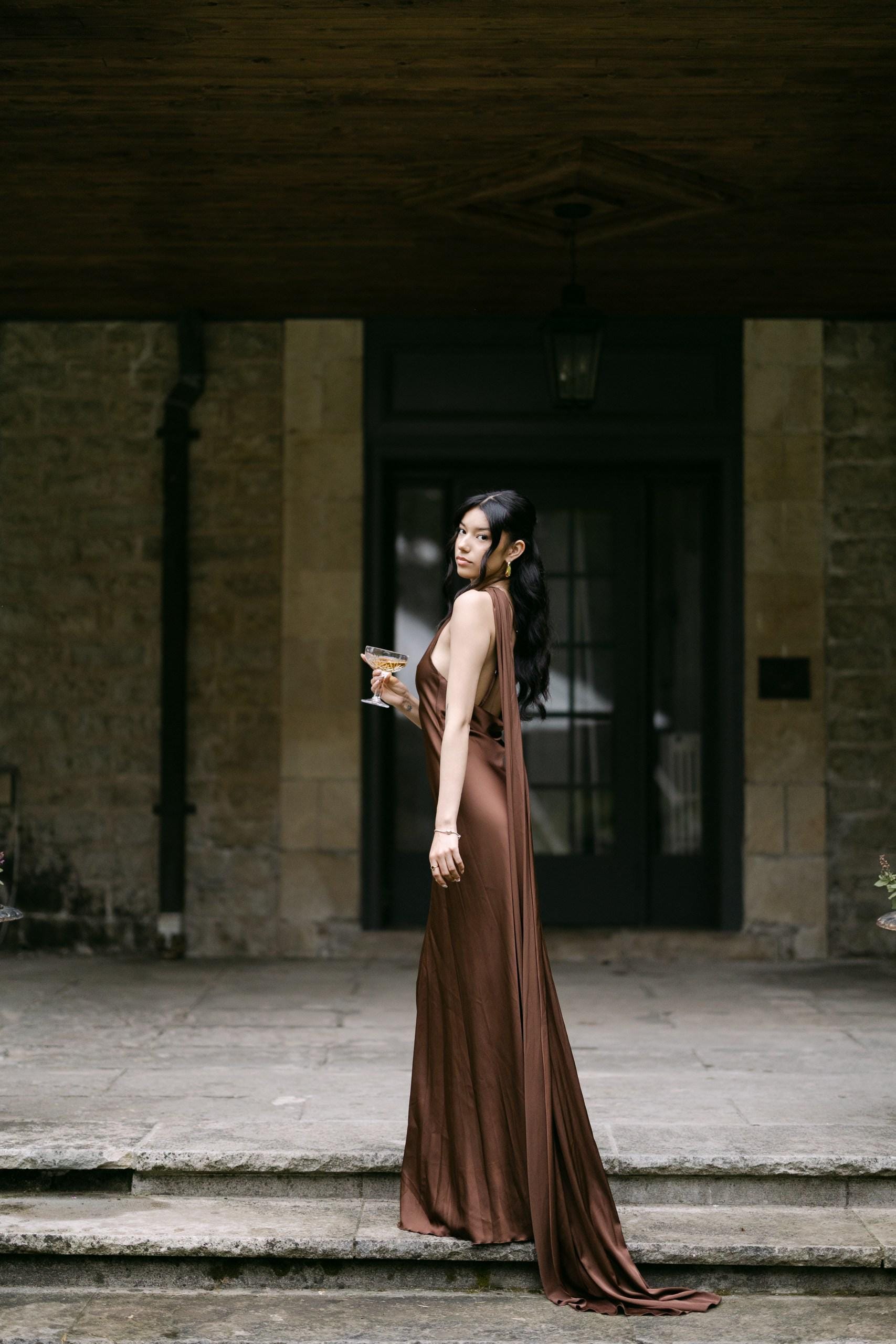 backless maxi dress wedding guest Women's Backless Maxi Dress Spaghetti Strap Low Back Tie Detail Sleeveless Loose Flowy Long Sun Dress For Summer Beach Wedding Guest Party Club