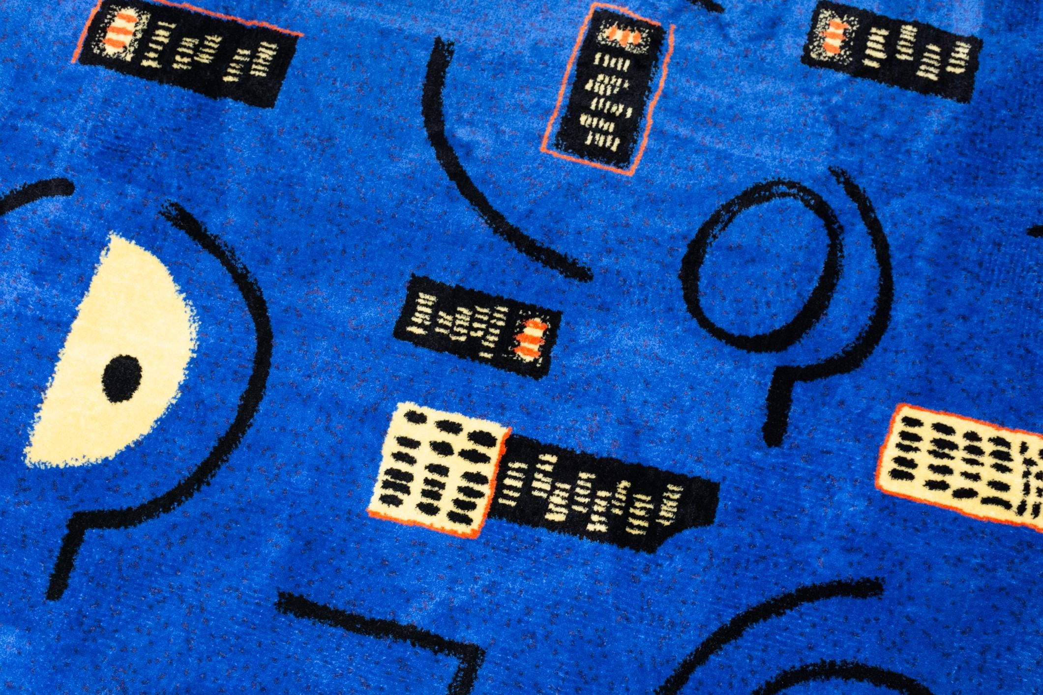 Rare Blue Wool High Pile Rug | Discontinued 1990's Ikea - Etsy