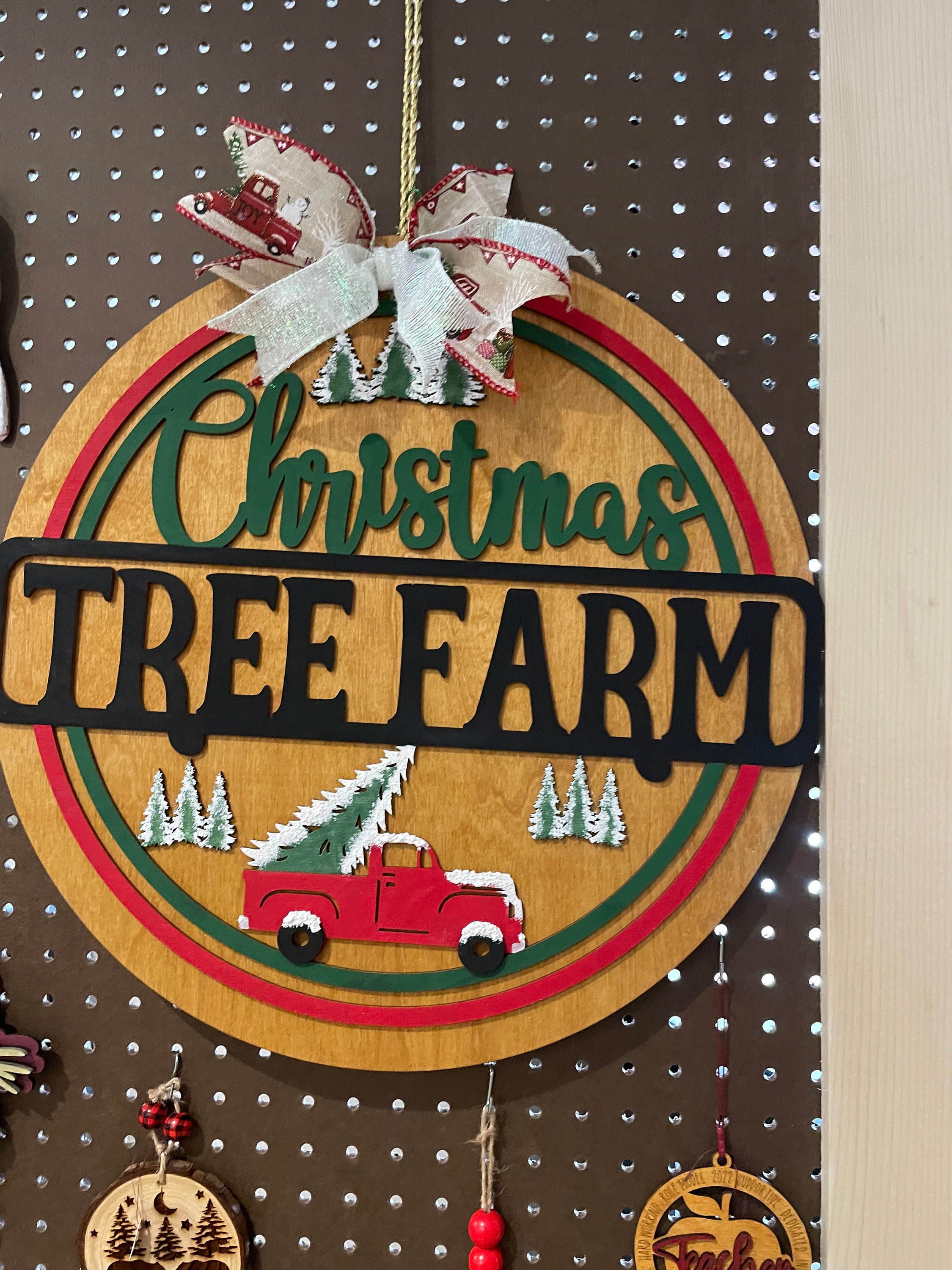Tree Farm Christmas Sign - Etsy