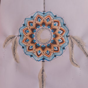 Mandala en aquarel