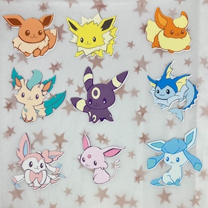 Eeveelution sticker/sticker set