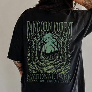 Fangorn Forest Comfort Colors T-Shirt: Bookish National Parks Tee