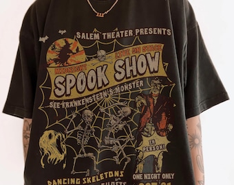 Retro Monster Mash Halloween T-Shirt: Spooky Fall Shirt