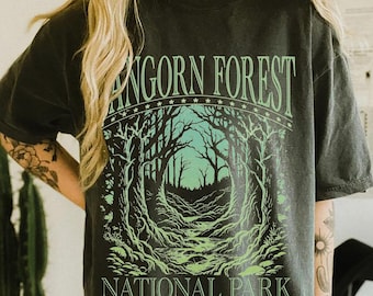 Fangorn Forest Comfort Colors Shirt: Middle Earth Fantasy Tee