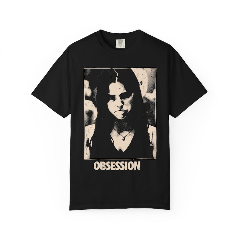 Limited Comfort Colors Nikki Obsession Shirt, Obsession Horror Movie Graphic Fan T-Shirt, Gift For Women and Man Unisex T-Shirt image 3